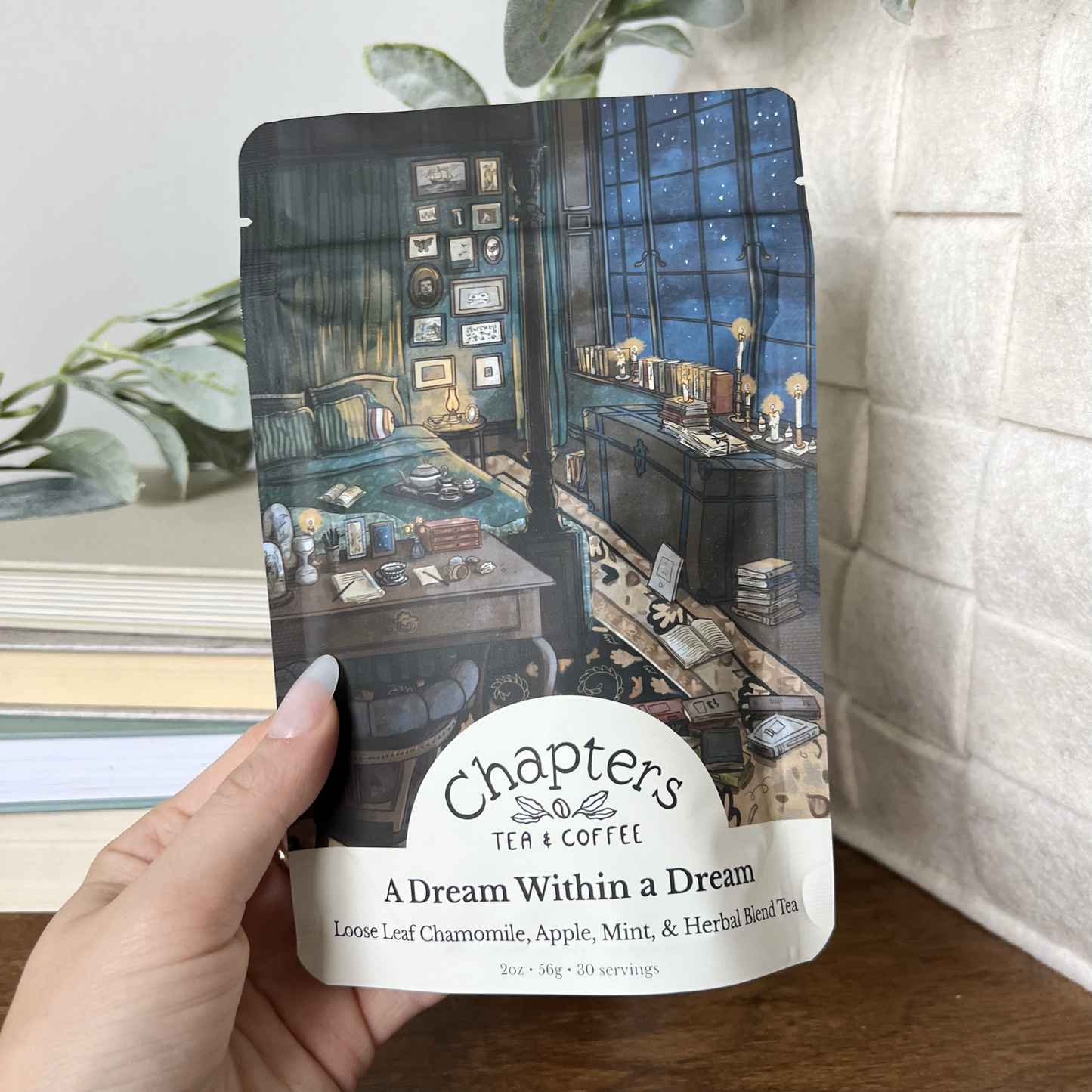 A Dream Within a Dream - Night-Time Wellness Loose Tea | Sleep Aid Blend | Caffeine-Free, Organic, and Vegan