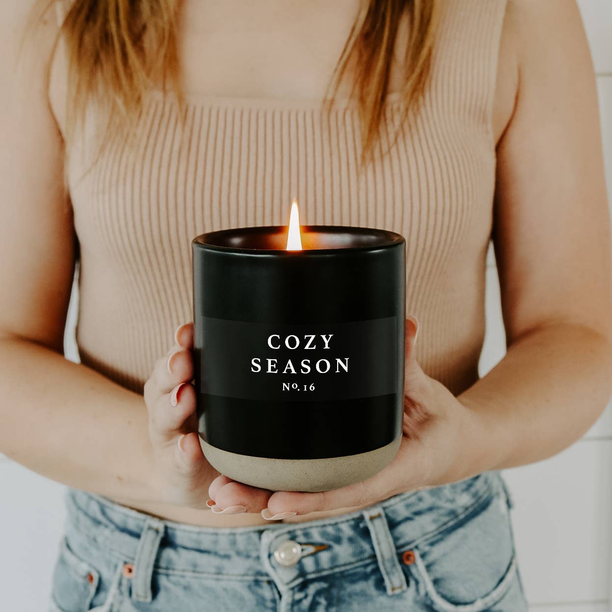 Cozy Season 12 oz Soy Candle - Fall Home Decor & Gifts