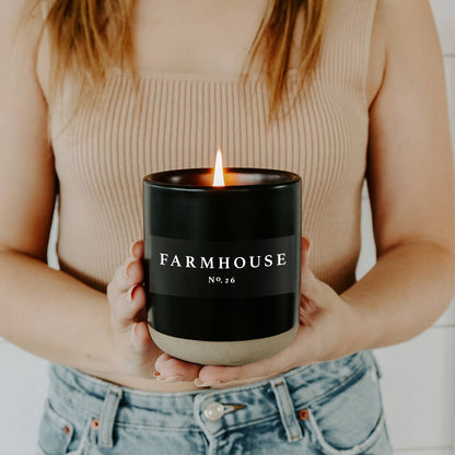 Farmhouse 12 oz Soy Candle – Home Decor & Gifts