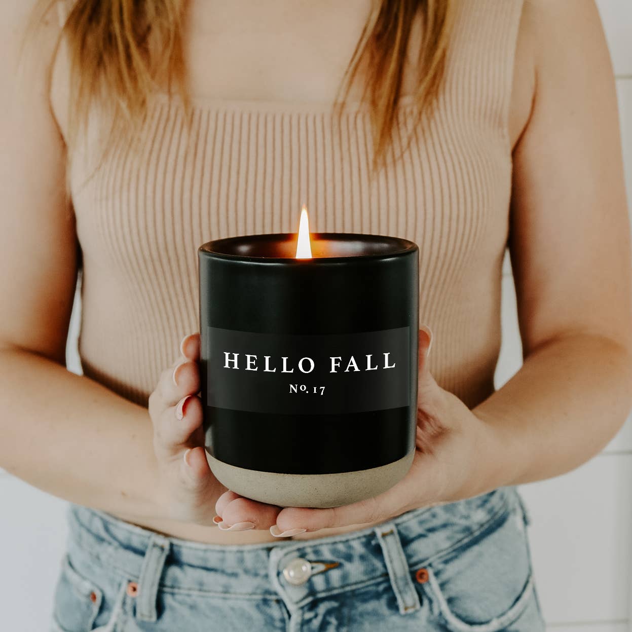 Hello Fall 12 oz Soy Candle | Fall Country Candles