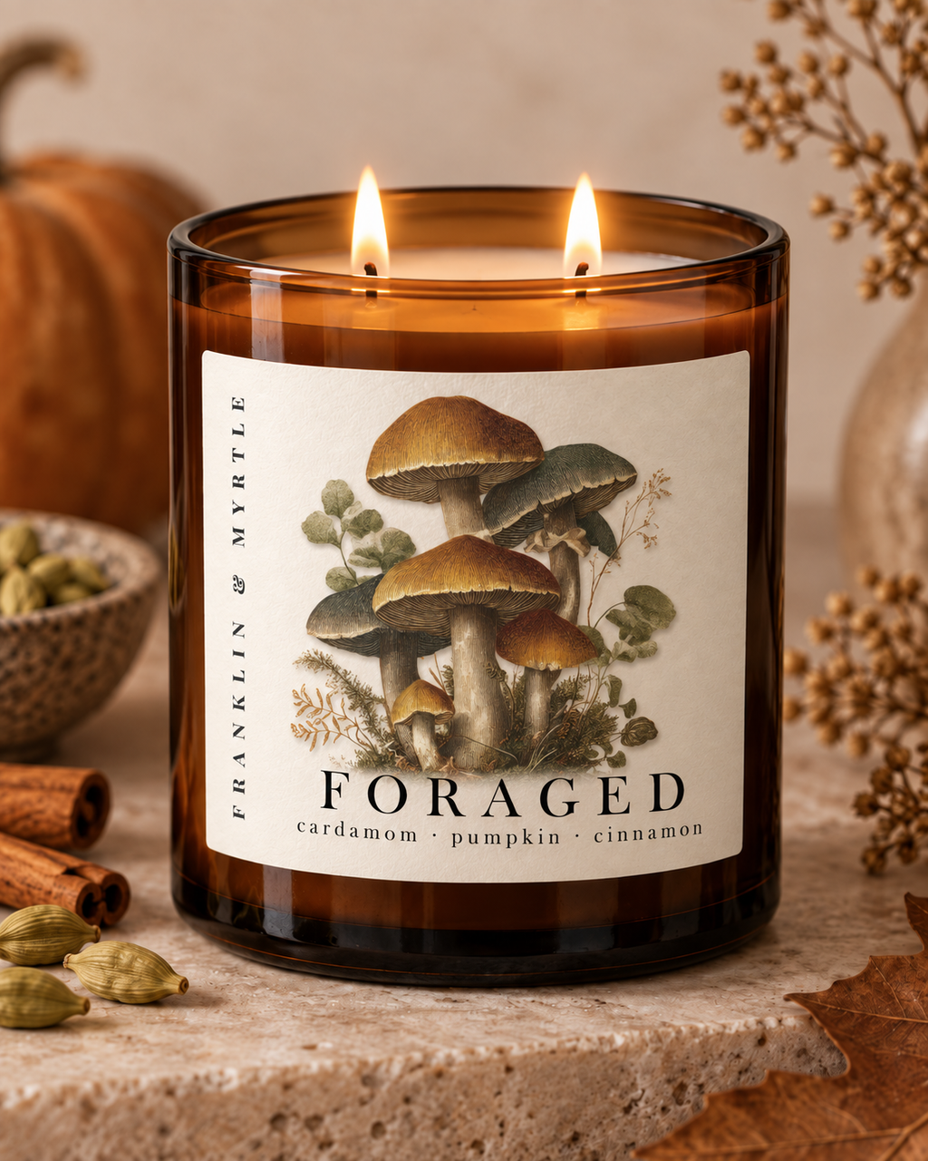 Foraged Candle - Fall Collection