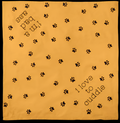 Reversible "Bad Ass / Love to Cuddle" Pet Bandana | Country Pet Collection