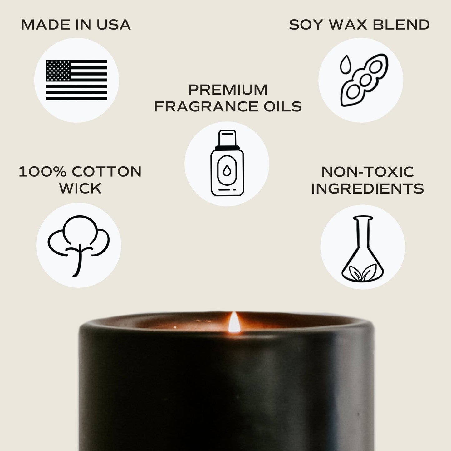 Cozy Season 12 oz Soy Candle - Fall Home Decor & Gifts