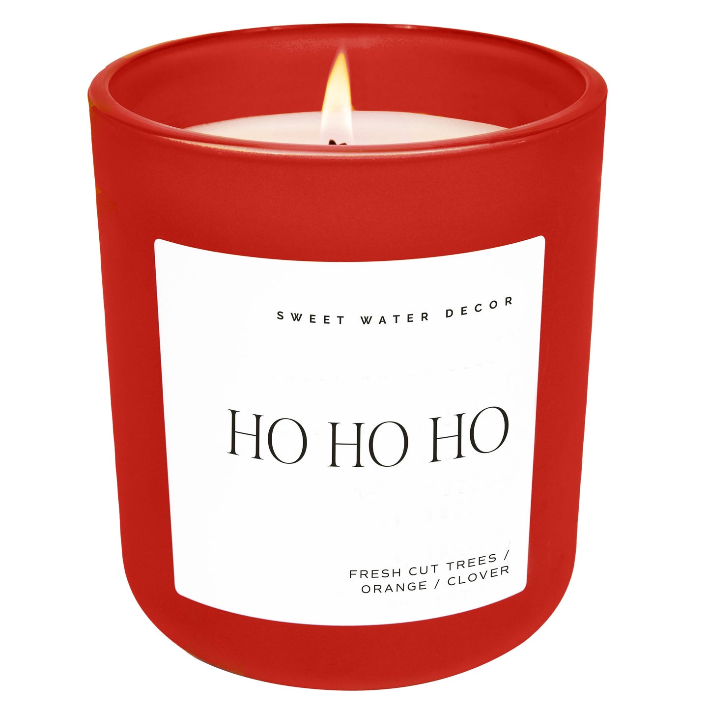 Ho Ho Ho 15 oz Soy Christmas Candle - Christmas Decor & Gifts